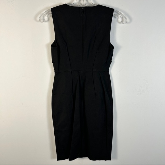 ❤️ Banana Republic Elegant Black Midi Dress 00 - Picture 3 of 10
